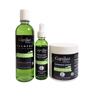 Tripack Capilar 5% Densidad Intensiva Y Fuerza Capiluz