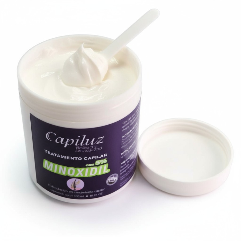 Tratamiento Capilar Con 5 % Minoxidil Estimula el Crecimiento Capilar 2