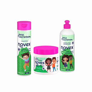  Pack Novex Meus Cachinhos rizos perfectos para niños 