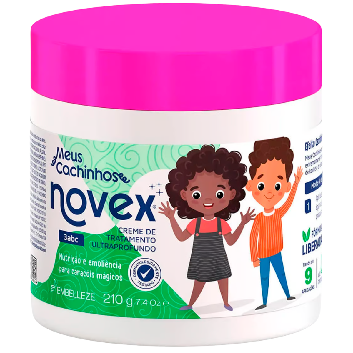  Pack Novex Meus Cachinhos rizos perfectos para niños  4