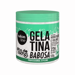 Gelatina Babosa  Salon Line #todecacho Volumen e Hidratación 