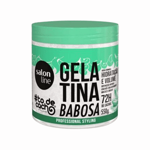 Gelatina Babosa  Salon Line todecacho Volumen e Hidratación 