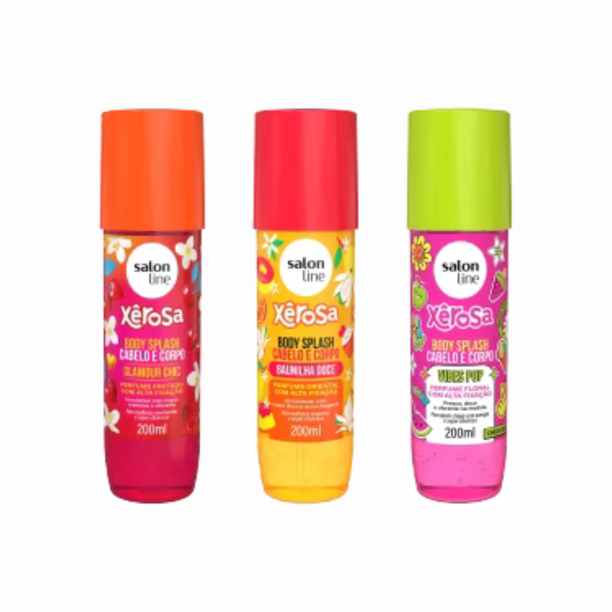 Body splash para cabello y cuerpo Xêrosa Glamour Chic 3