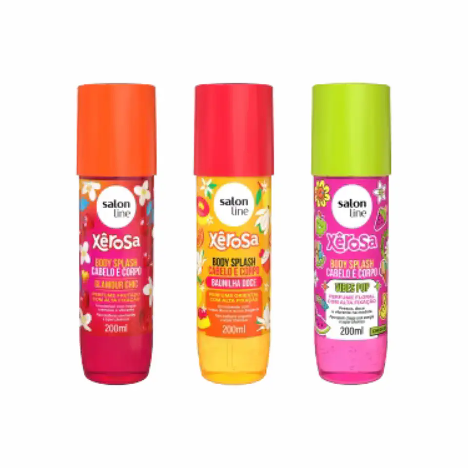 Body splash para cabello y cuerpo Xerosa Vainilla Dulce 3