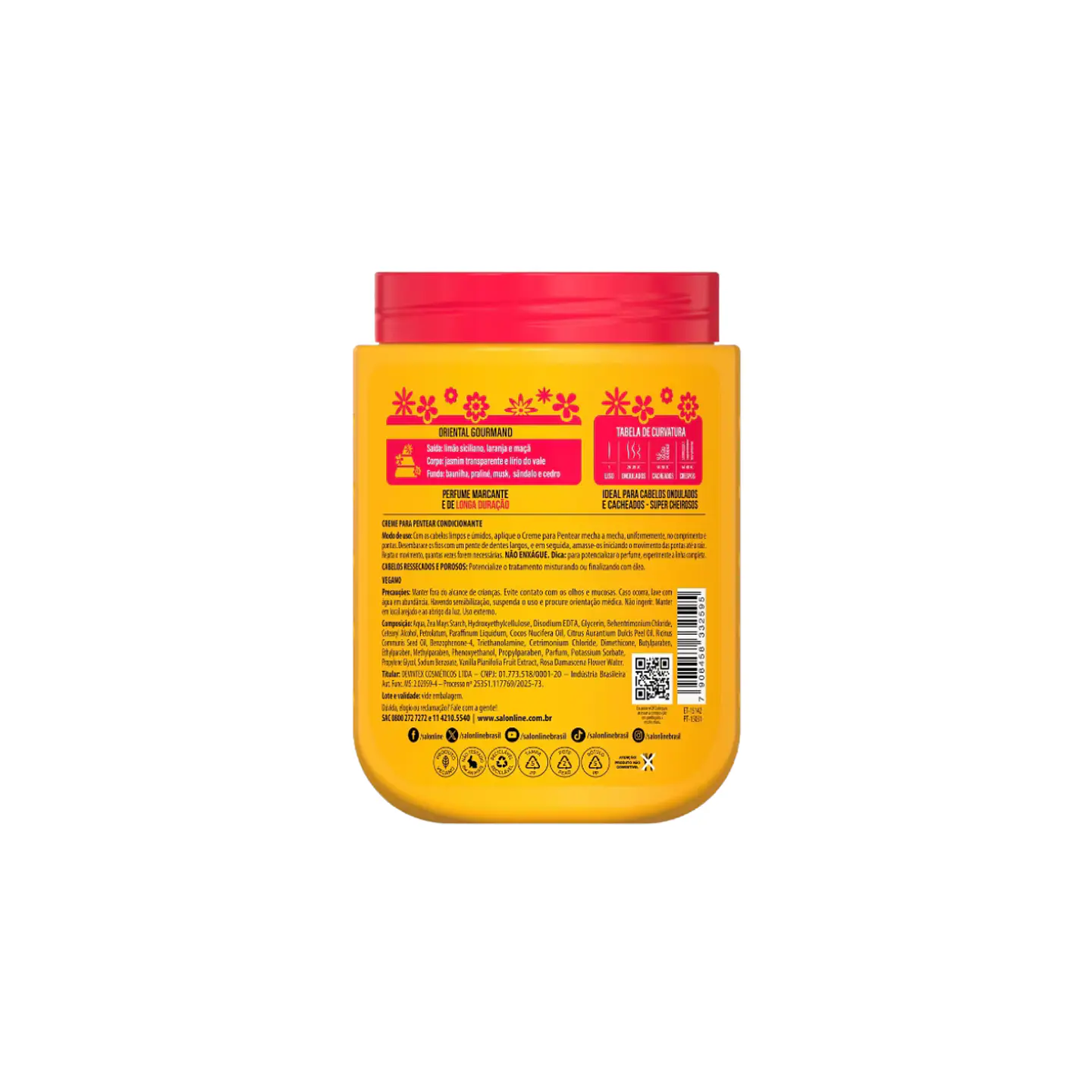 Crema para peinar Xêrosa Vainilla Dulce 800g 3