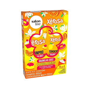 Kit Shampoo 300ml + Acondicionador 200ml Xêrosa Vainilla Dulce