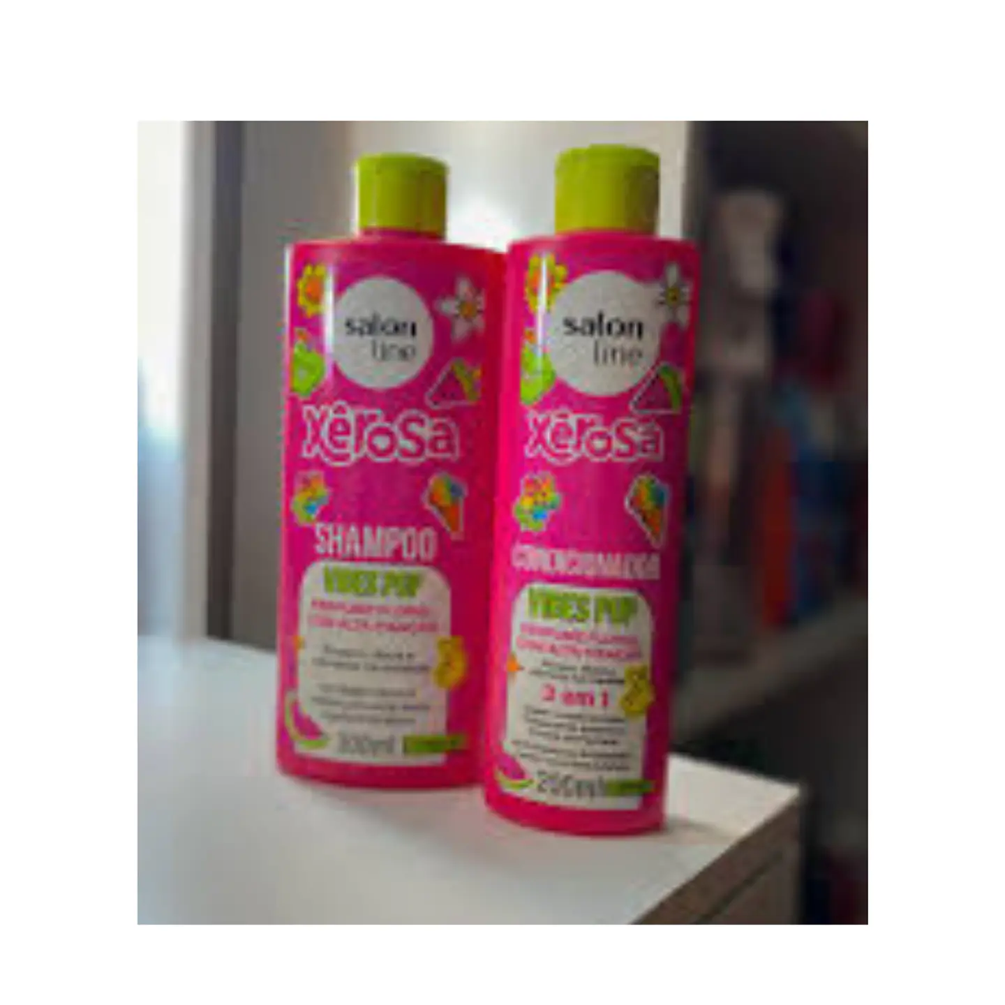 Kit Shampoo 300ml + Condicionador 200ml Xêrosa Vibes Pop 4