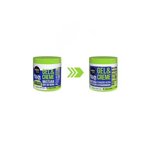 Gel y Crema todecacho Fijación Ultra Extraordinaria 500g