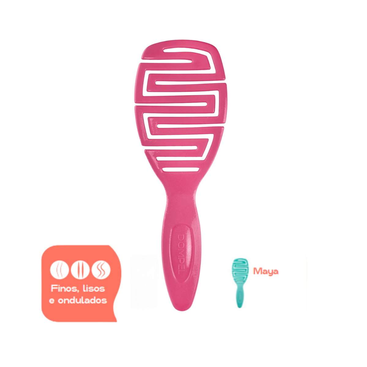 Cepillo Desenredante Maya Dompel 6