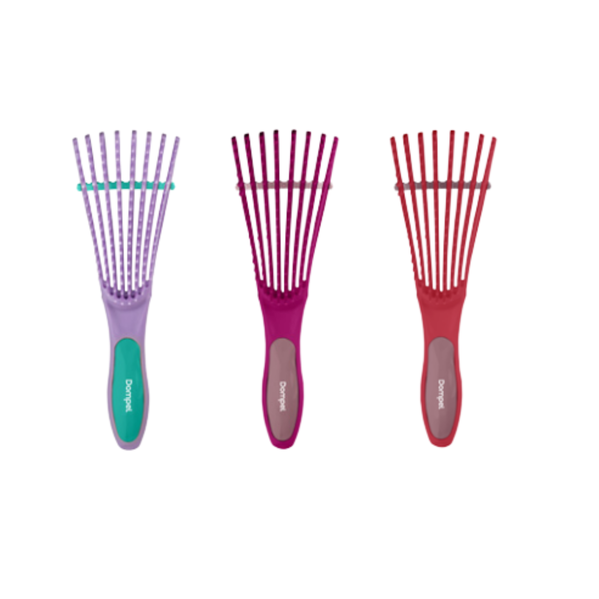 Cepillo Caracol Dompel Ondulada, Rizada y afro. 1