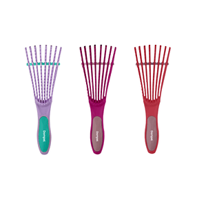 Cepillo Caracol Dompel Ondulada, Rizada y afro.