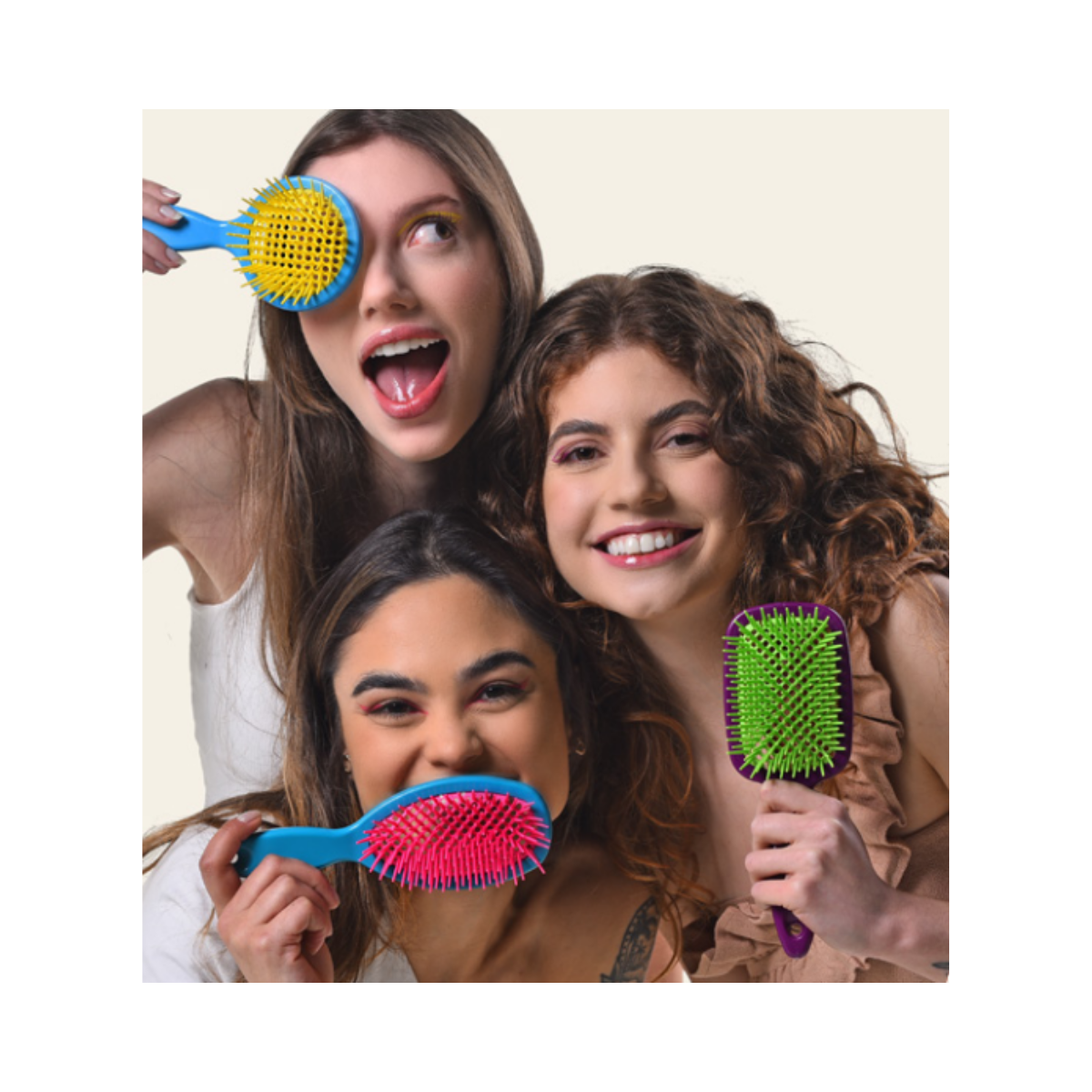 Cepillo Favo Ret Para todo Tipo de Cabellos 3