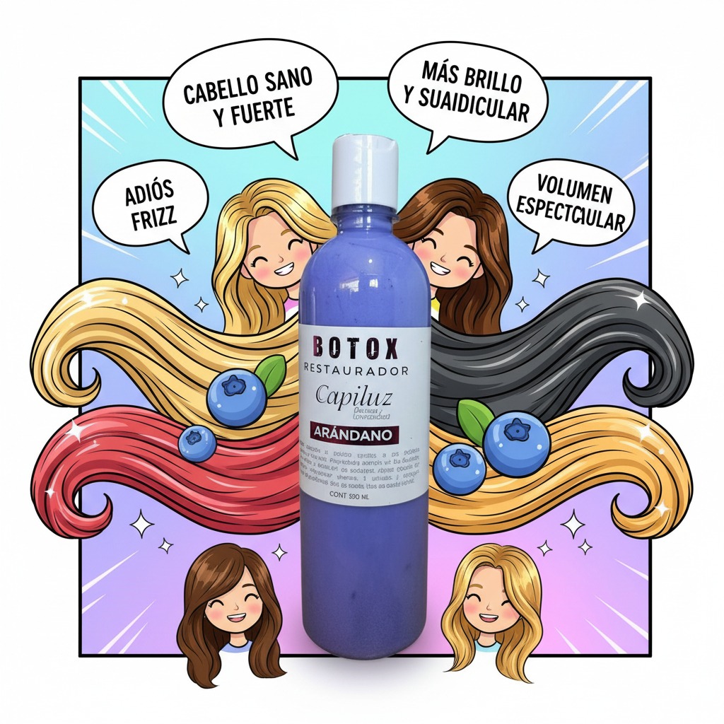 Botox Restaurador De Arandano Hidratación Profunda y Nutrición 9