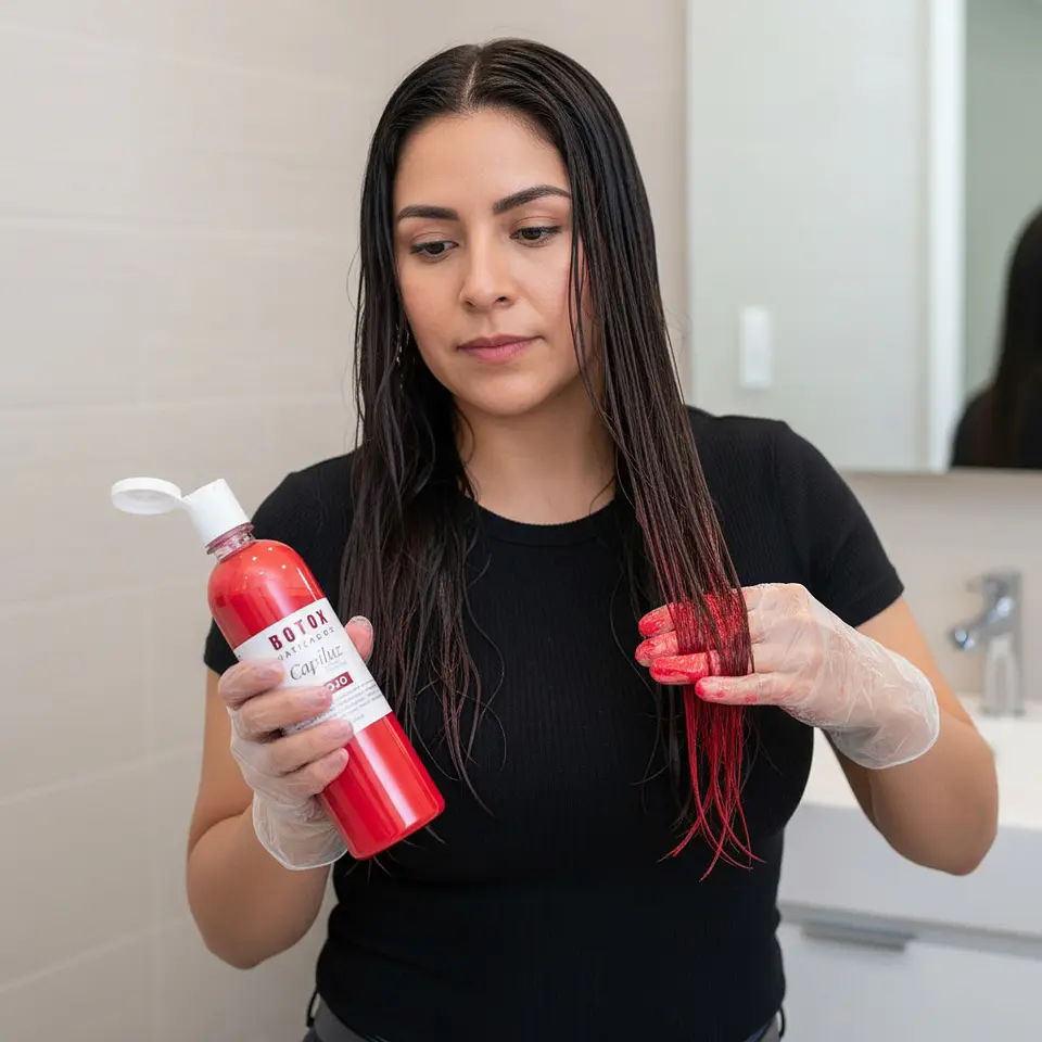 B-tox Matizador para Cabellos  de Tonos Rojos 5