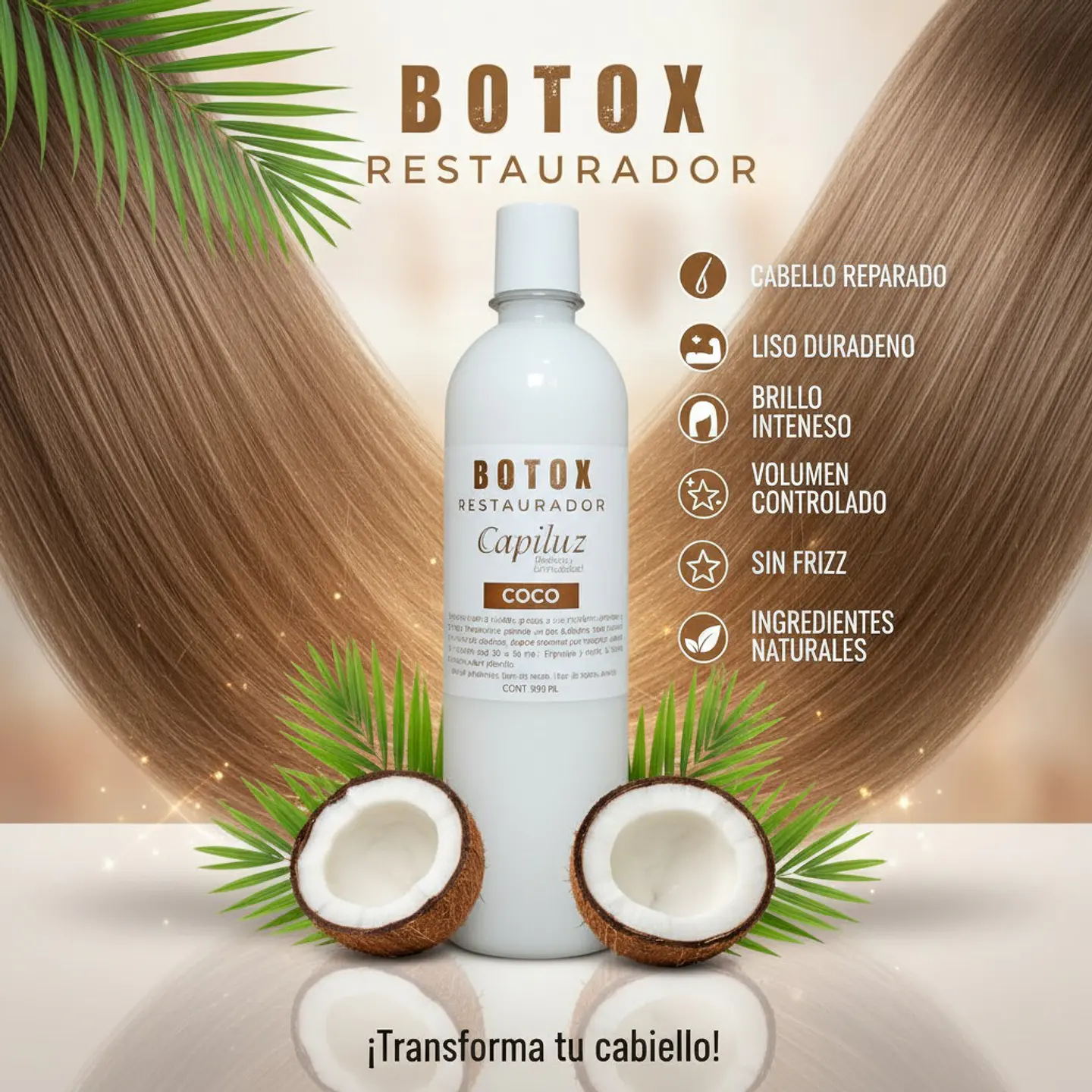 B-tox Restraurador de Coco 500ml 7