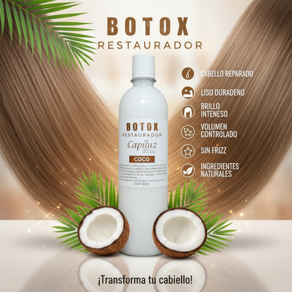 Botox Restraurador de Coco 500ml 9