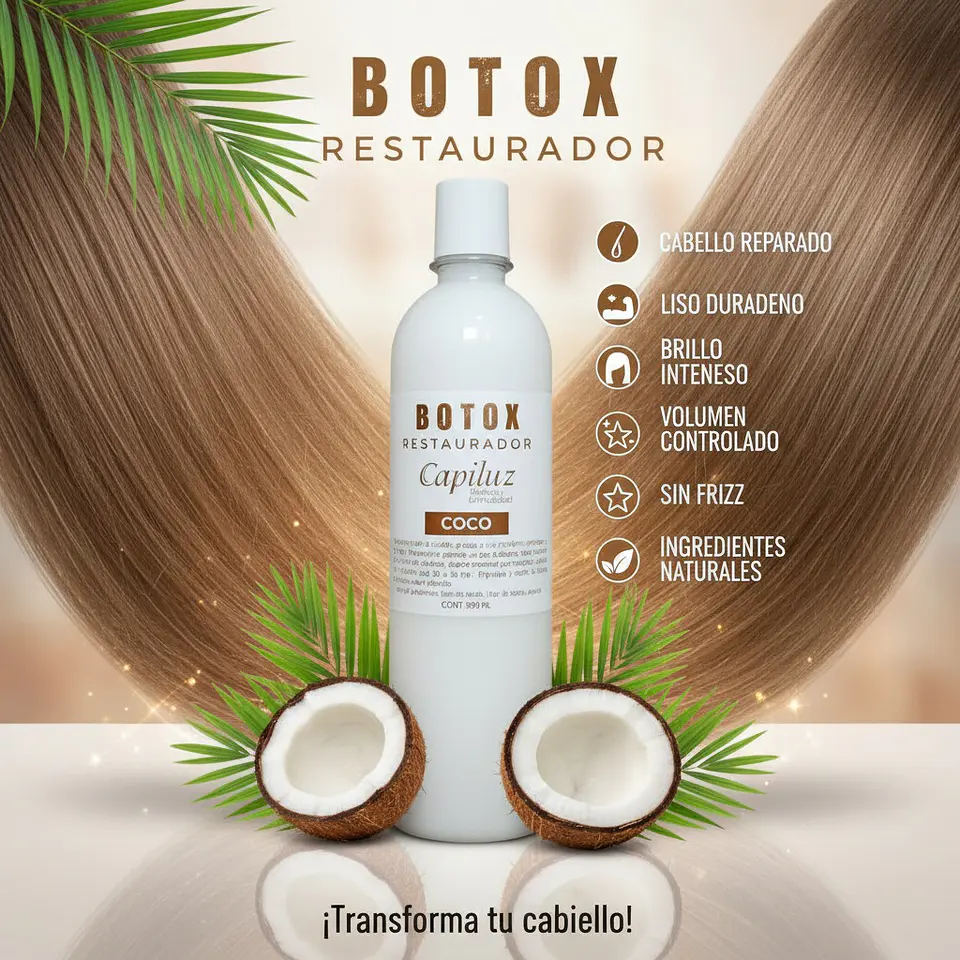 B-tox Restraurador de Coco 500ml 9