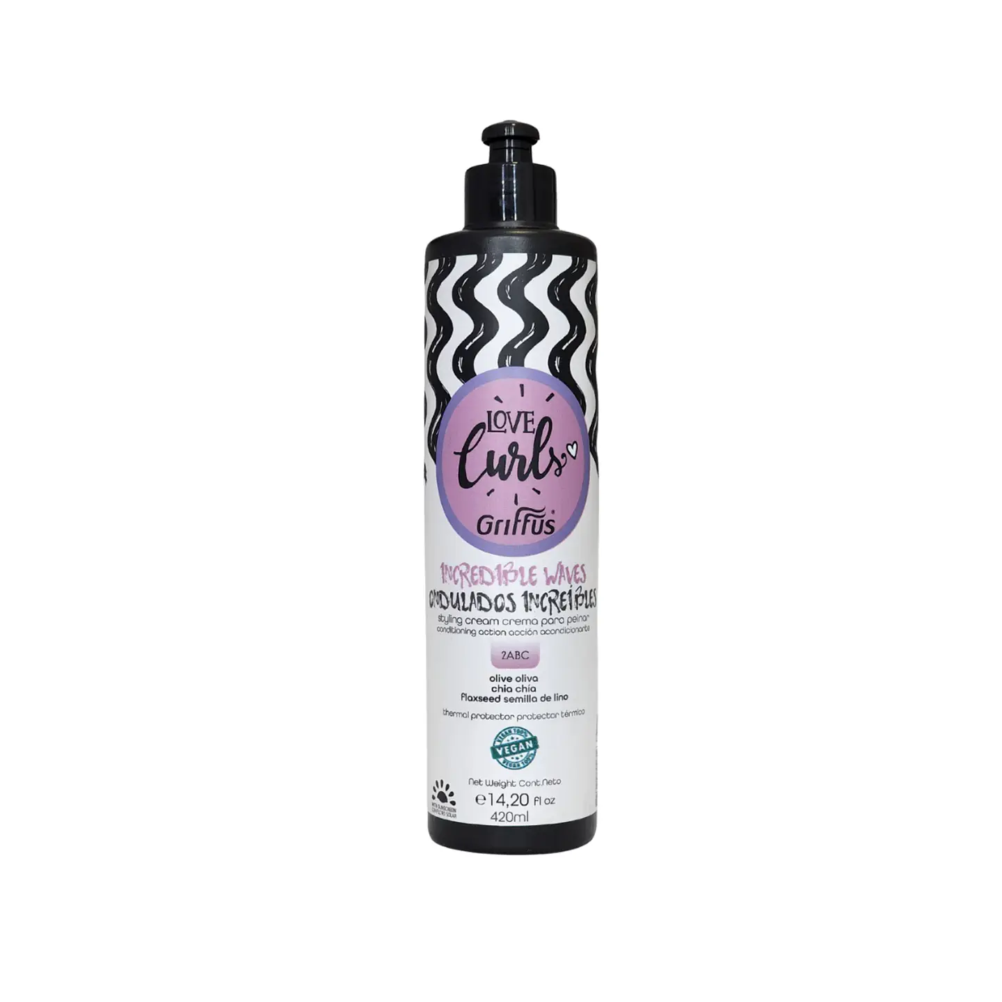 Crema de Peinar ondas incleibles 420 ml 2