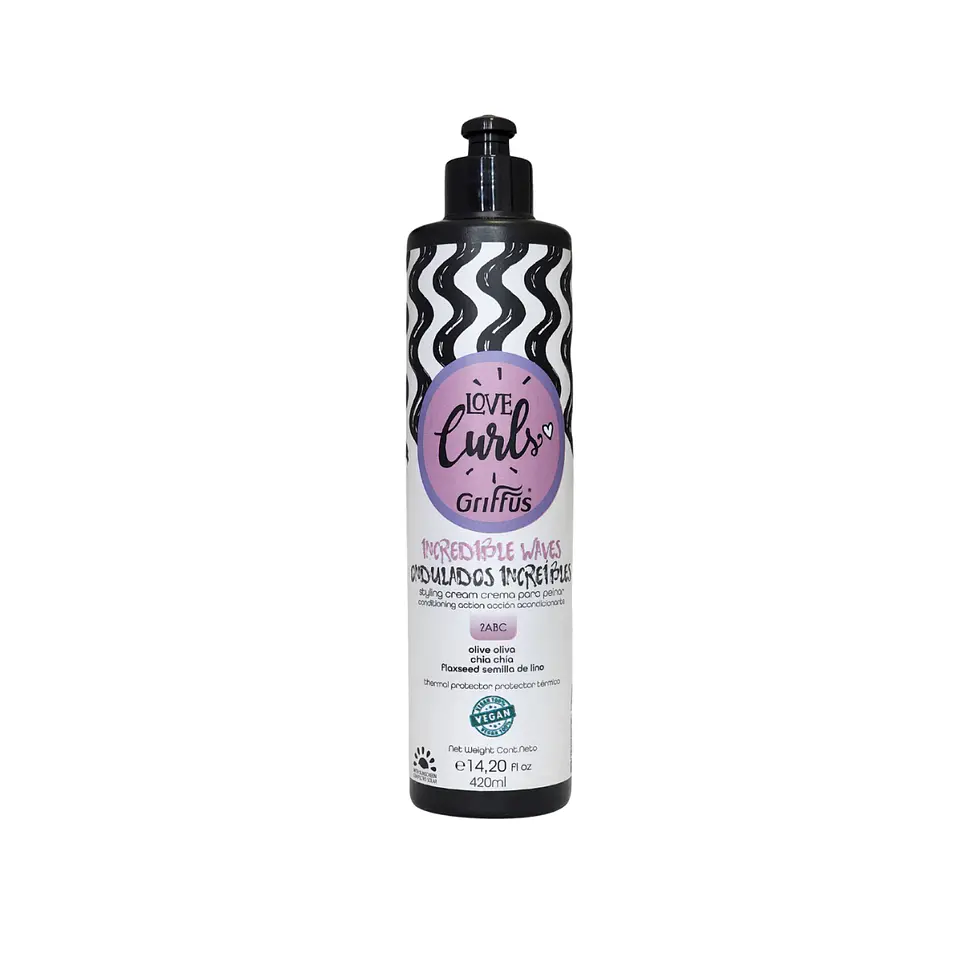 Crema de Peinar ondas incleibles 420 ml 2