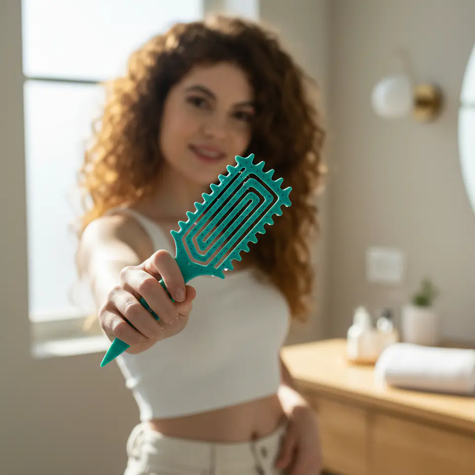 Cepilllo De Enlace Rizos Perfectos  9