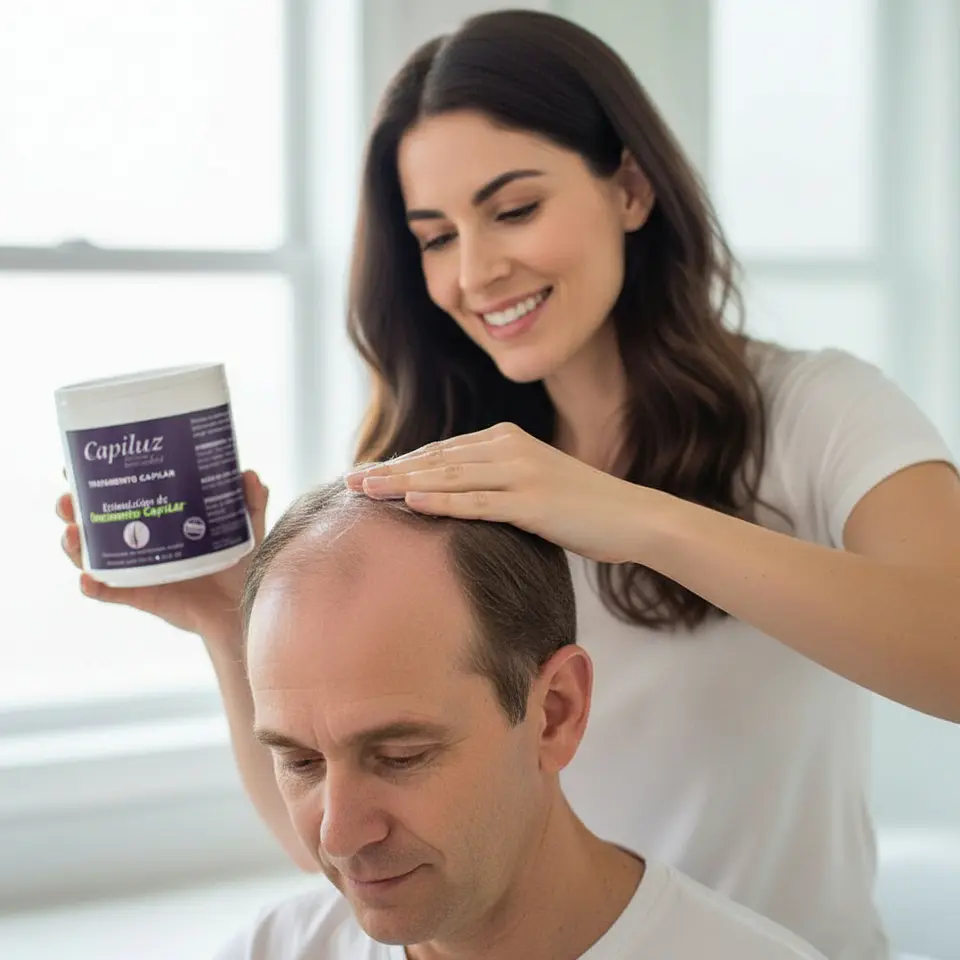 Tripack Capilar 5% Densidad Intensiva Y Fuerza Capiluz 8