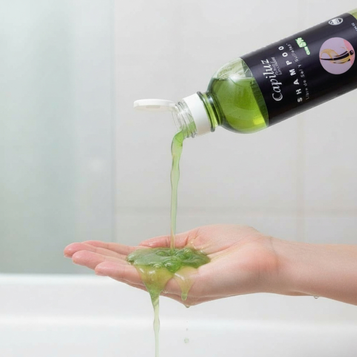 Shampoo Capilar 5% Densidad Y Engrosamiento Capiluz 500ml 9