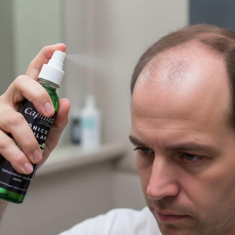 Loción Capilar 5% Densidad Y Engrosamiento Capiluz 7