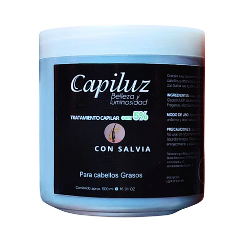 Tratamiento Capilar 5% & Salvia Sistema de Densidad y Control (500g)