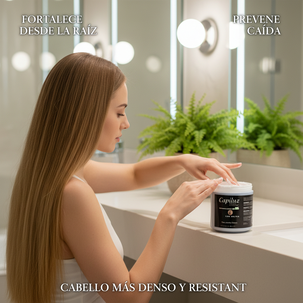 Tratamiento Capilar 5% & Salvia Sistema de Densidad y Control (500g) 6