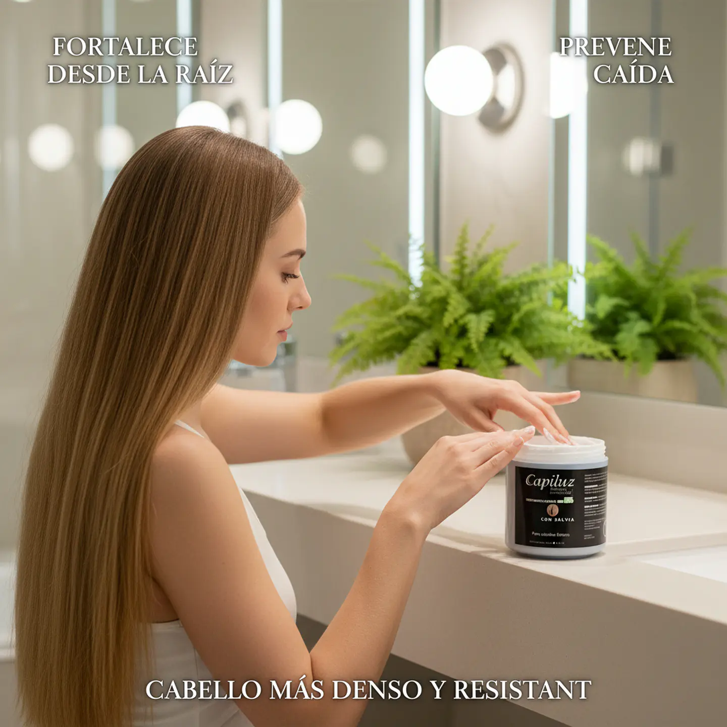 Tratamiento Capilar 5% & Salvia Sistema de Densidad y Control (500g) 6