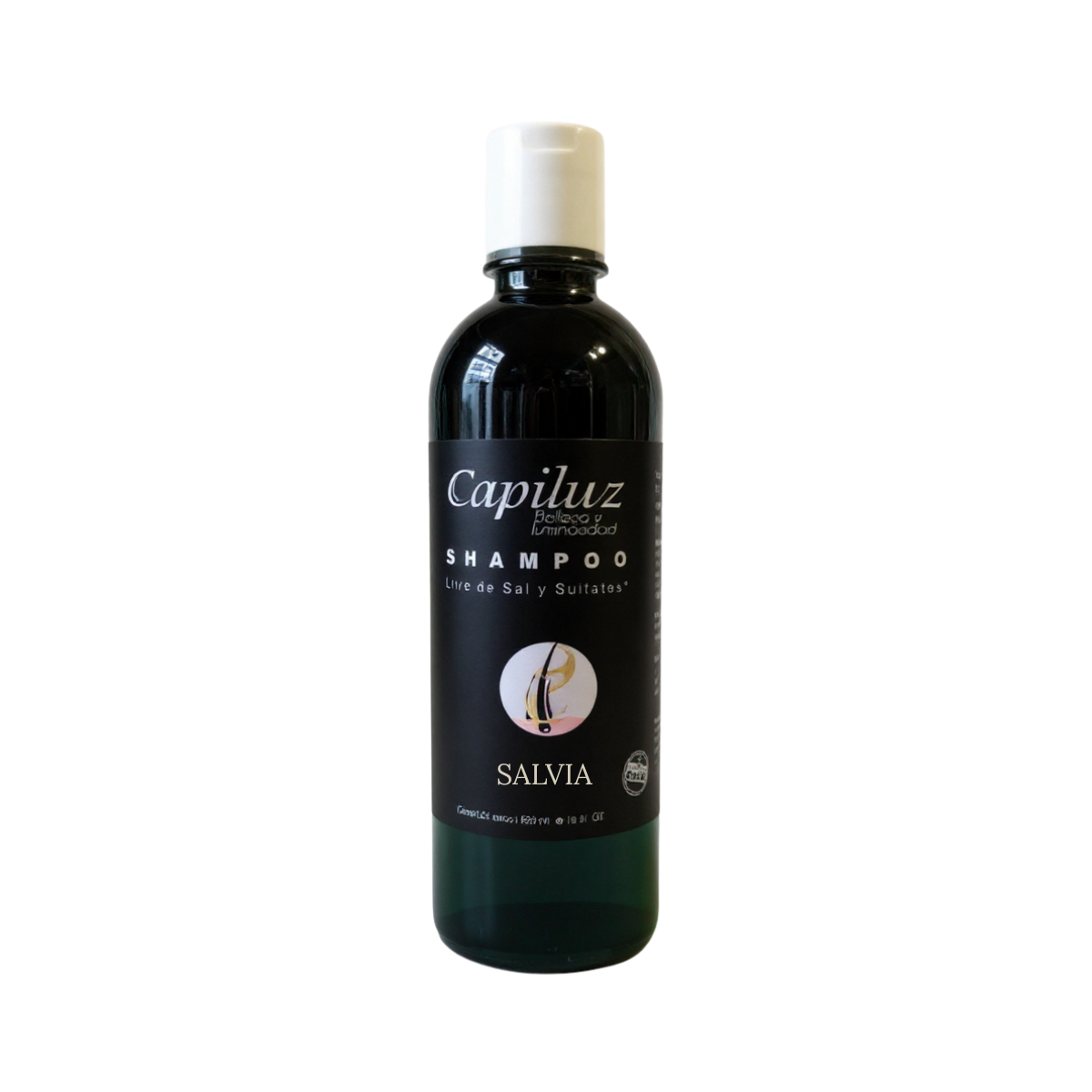 Shampoo Capilar 5% Salvia Densidad Cabello Graso Capiluz 1