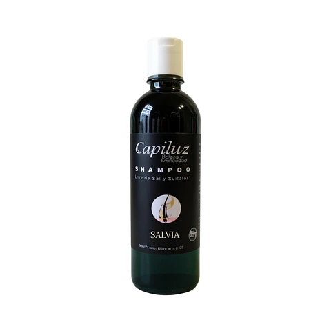 Shampoo Capilar 5% Salvia Densidad Cabello Graso Capiluz