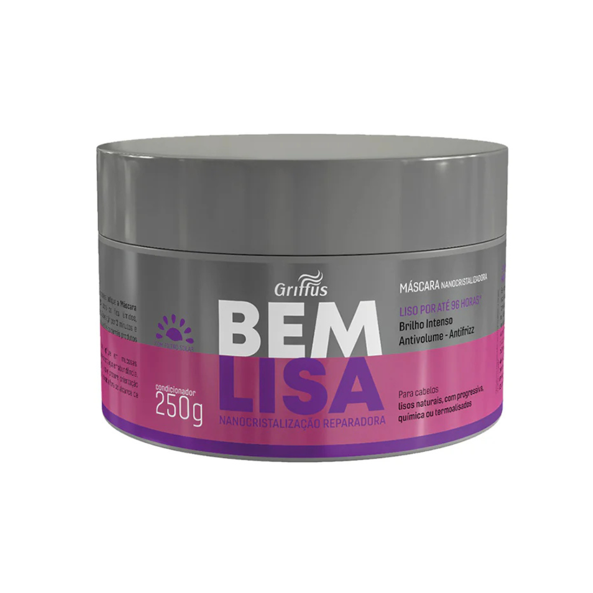 mascara Bem Lisa Post-Alisado Nanocristalizacion y Brillo Extremo 96h 1