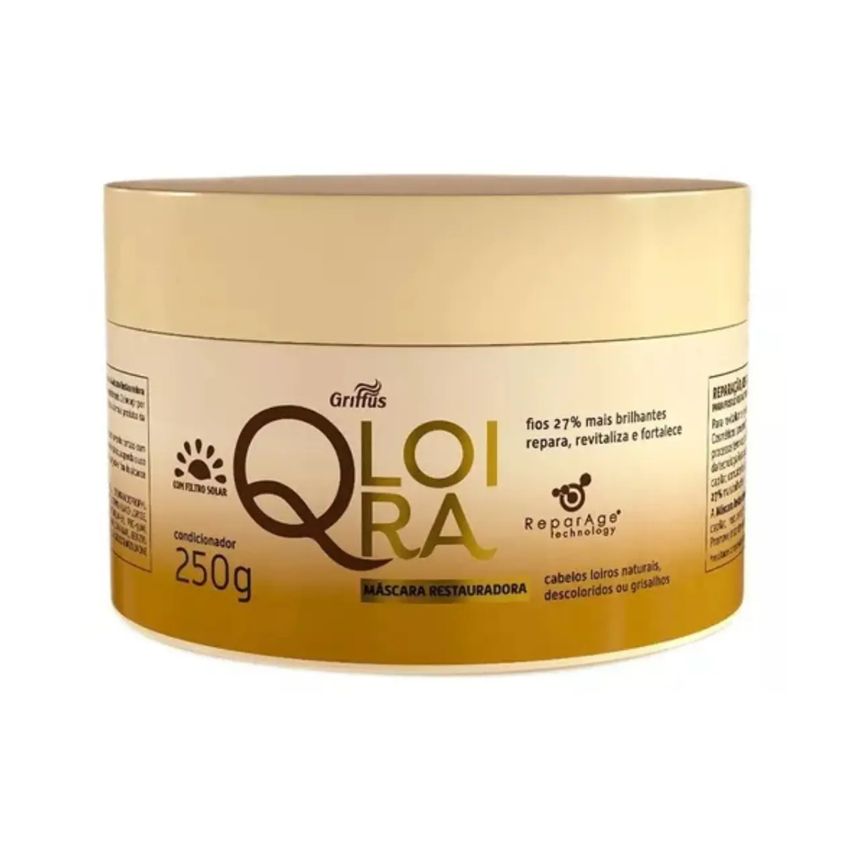 Kit Restauración QLoira Shampoo + Acondicionador + Máscara 4