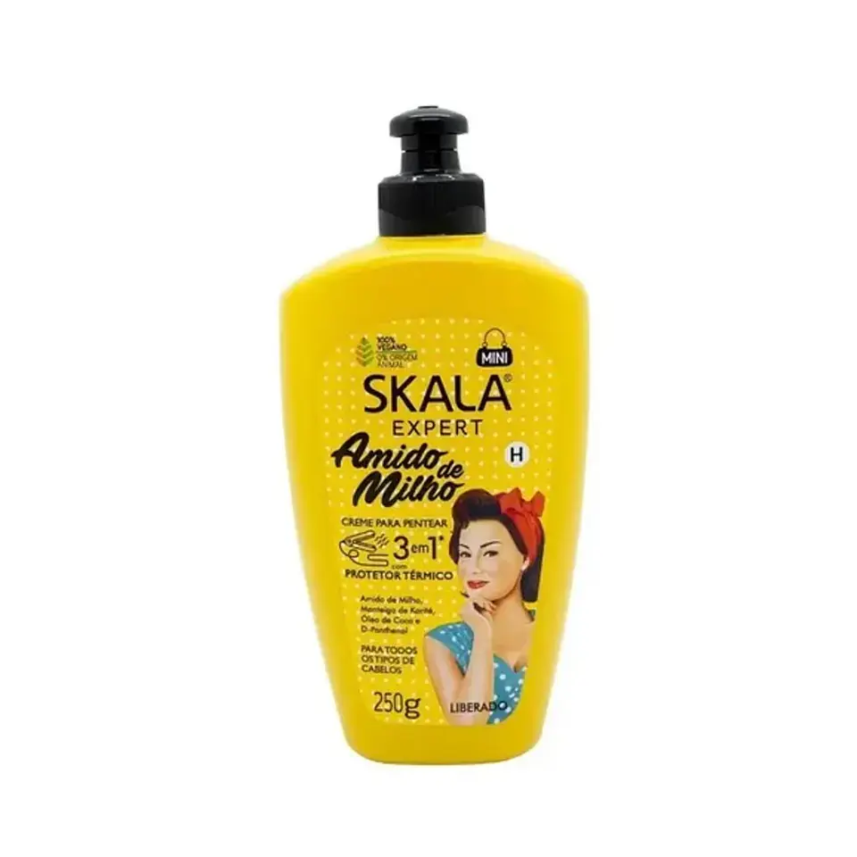 SKALA AMIDO DE MILHO 3 EN 1 CREMA DE PEINAR 250 G 1