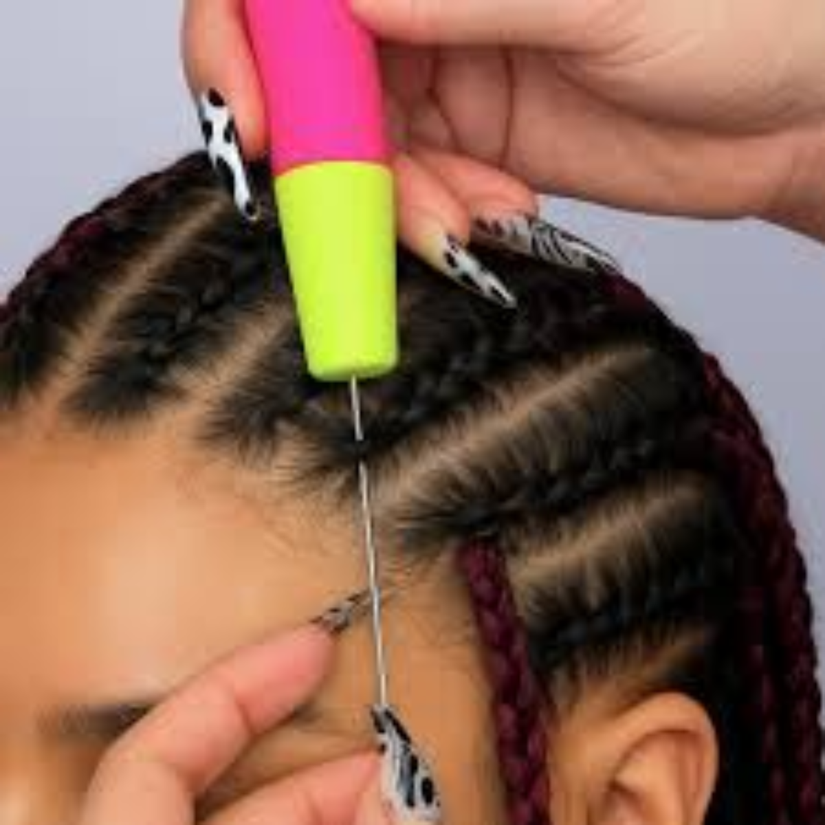 Aguja Crochet Para El Cabello 5