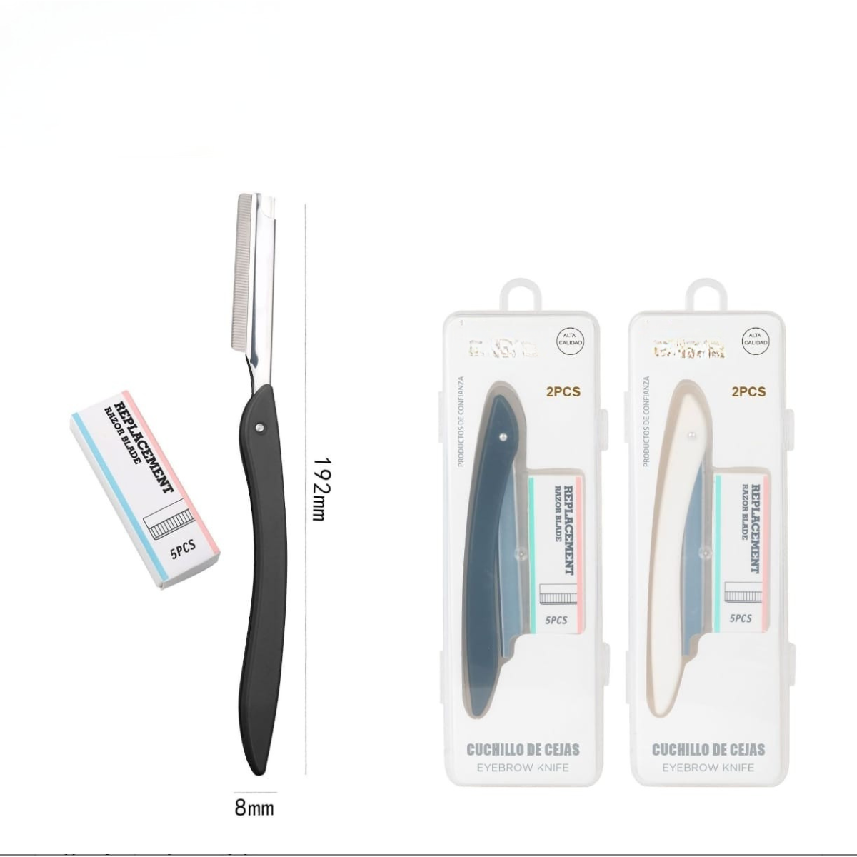 Navaja de Rostro mas 5 Repuestos  1