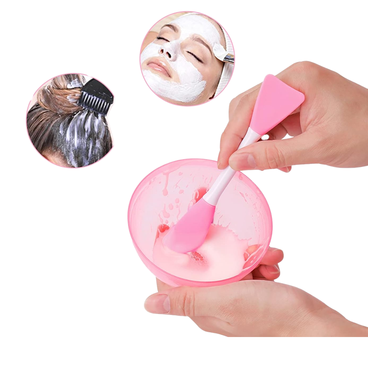 Paleta De Silicona Facial Aplicadora Para Mascarilla 10