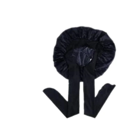 Gorro de Satin  Con Lazo Y Pretina  Ancha 