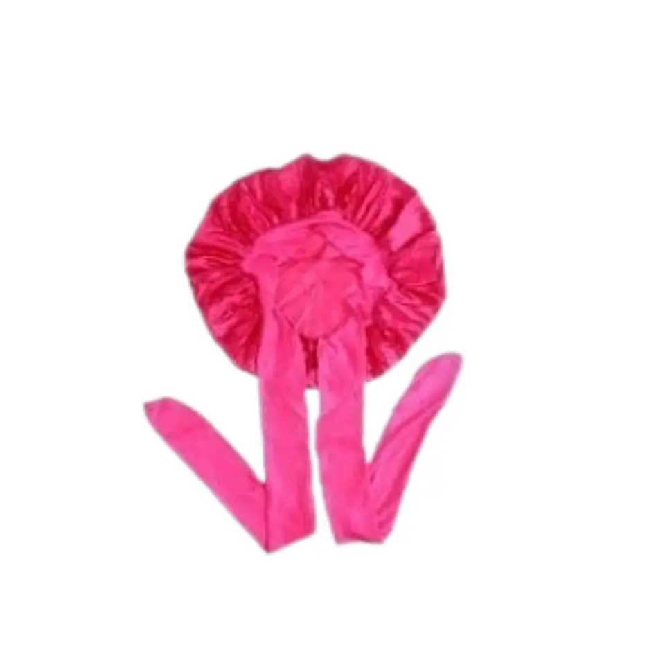 Gorro de Satin  Con Lazo Y Pretina  Ancha  5