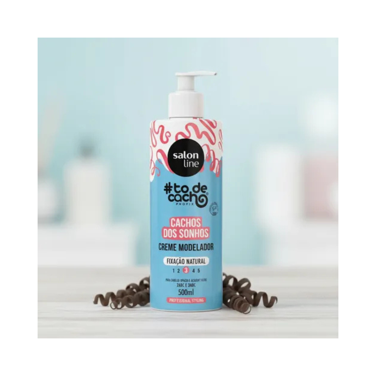 Crema Modeladora Fijacion Natural Rizos de Sueños 500ml 3