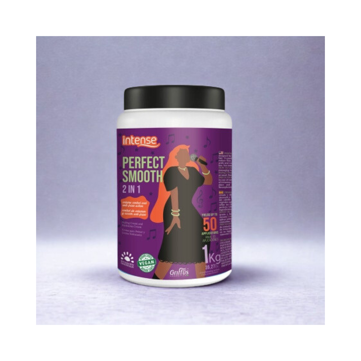 Crema de Peinar y Mascarilla 2 en 1 Perfect Smooth Liso Perfecto 2