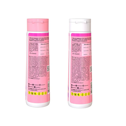 Kit de Shampo y acondicionador hidratante SOS Curls Kids