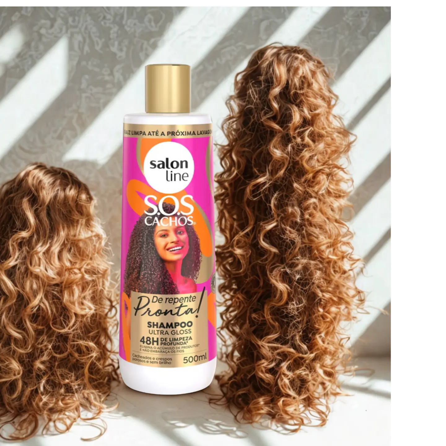 Kit Shampoo + Acondicionador SOS Cachos De Repente Pronta 3