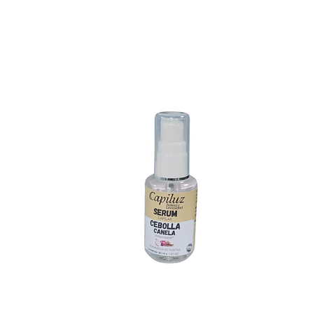 serun reparador de puntas cebolla  con canela 