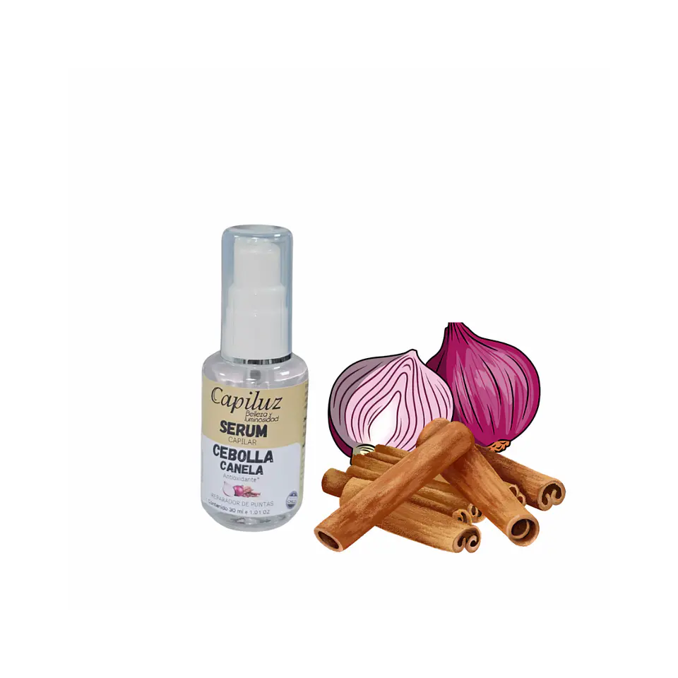 serun reparador de puntas cebolla  con canela  3