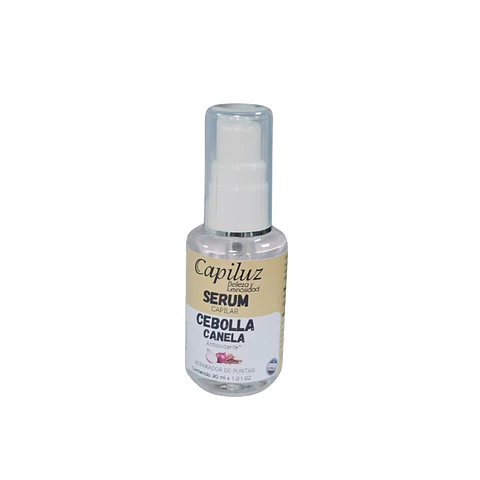serun reparador de puntas cebolla  con canela 