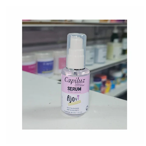 serum reparador de puntas ajo biotina capiluz