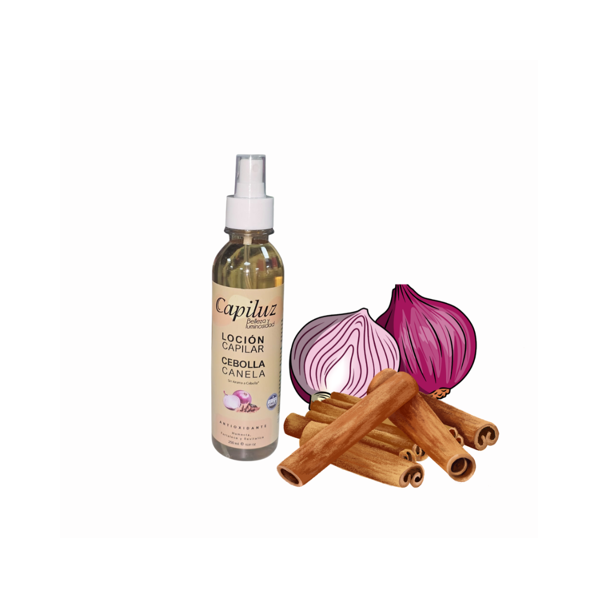 locion capilar cebolla con canela 250 ml  2