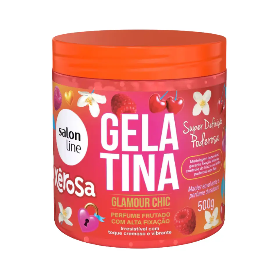 Gelatina Xêrosa Glamour Chic Super Definicion Poderosa 1